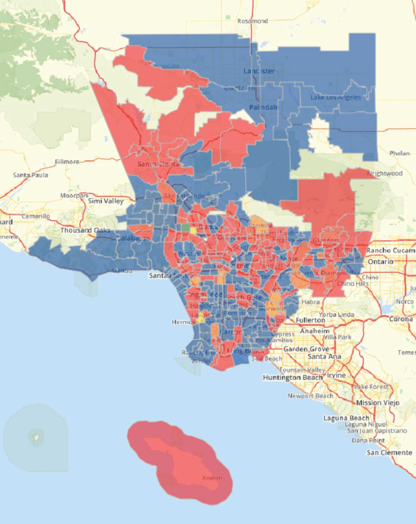 SoCal LA County Map